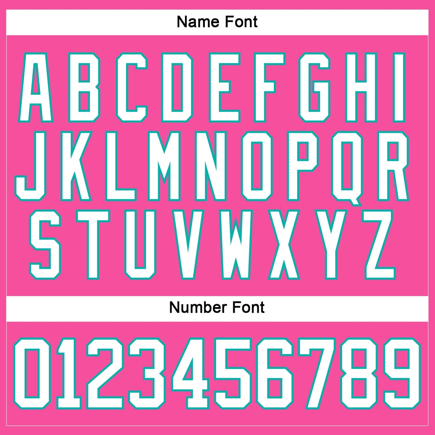 Custom Pink White-Aqua Hockey Lace Neck Jersey view 5