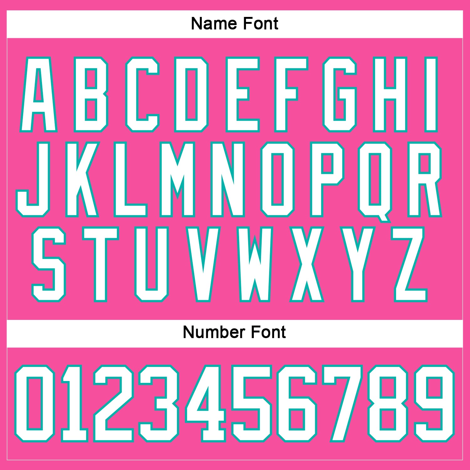 Custom Pink White-Aqua Hockey Lace Neck Jersey view 5