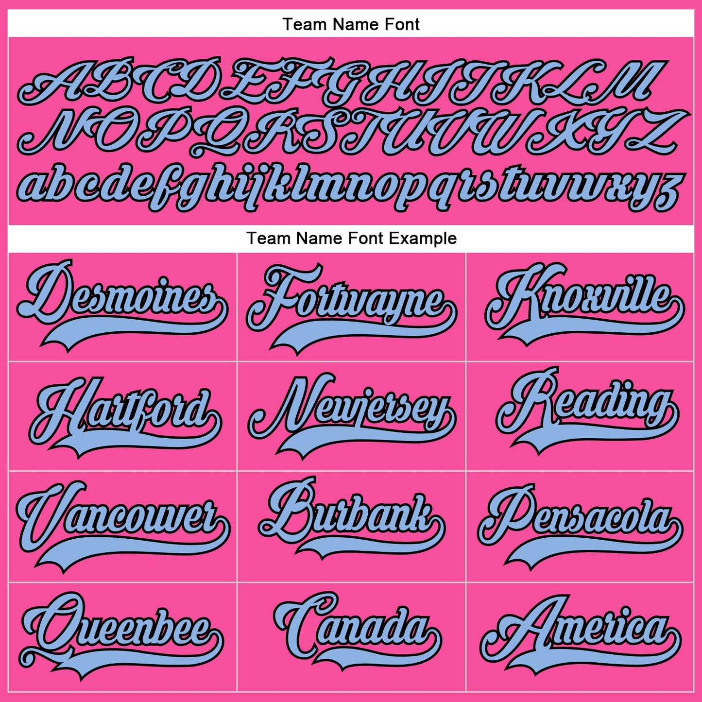Custom Pink Light Blue-Black Hockey Lace Neck Jersey view 4
