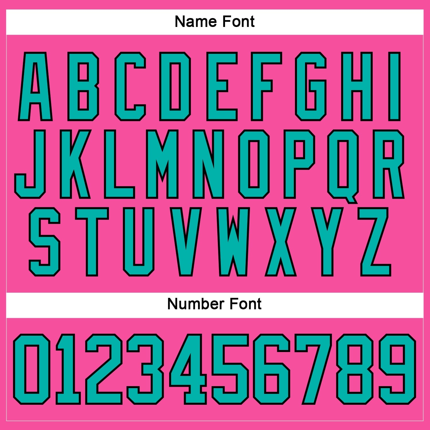 Custom Pink Aqua-Black Hockey Lace Neck Jersey view 5