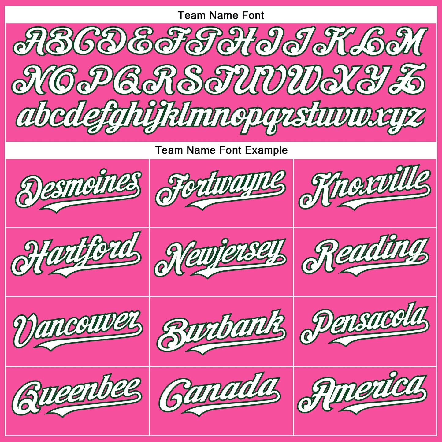 Custom Pink White-Green Authentic Baseball Jersey view 4