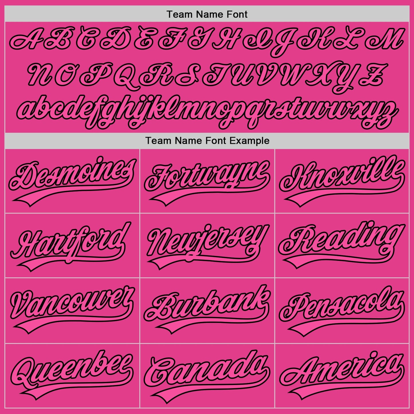 Custom Pink Black-White Authentic Throwback Baseball Jersey view 4