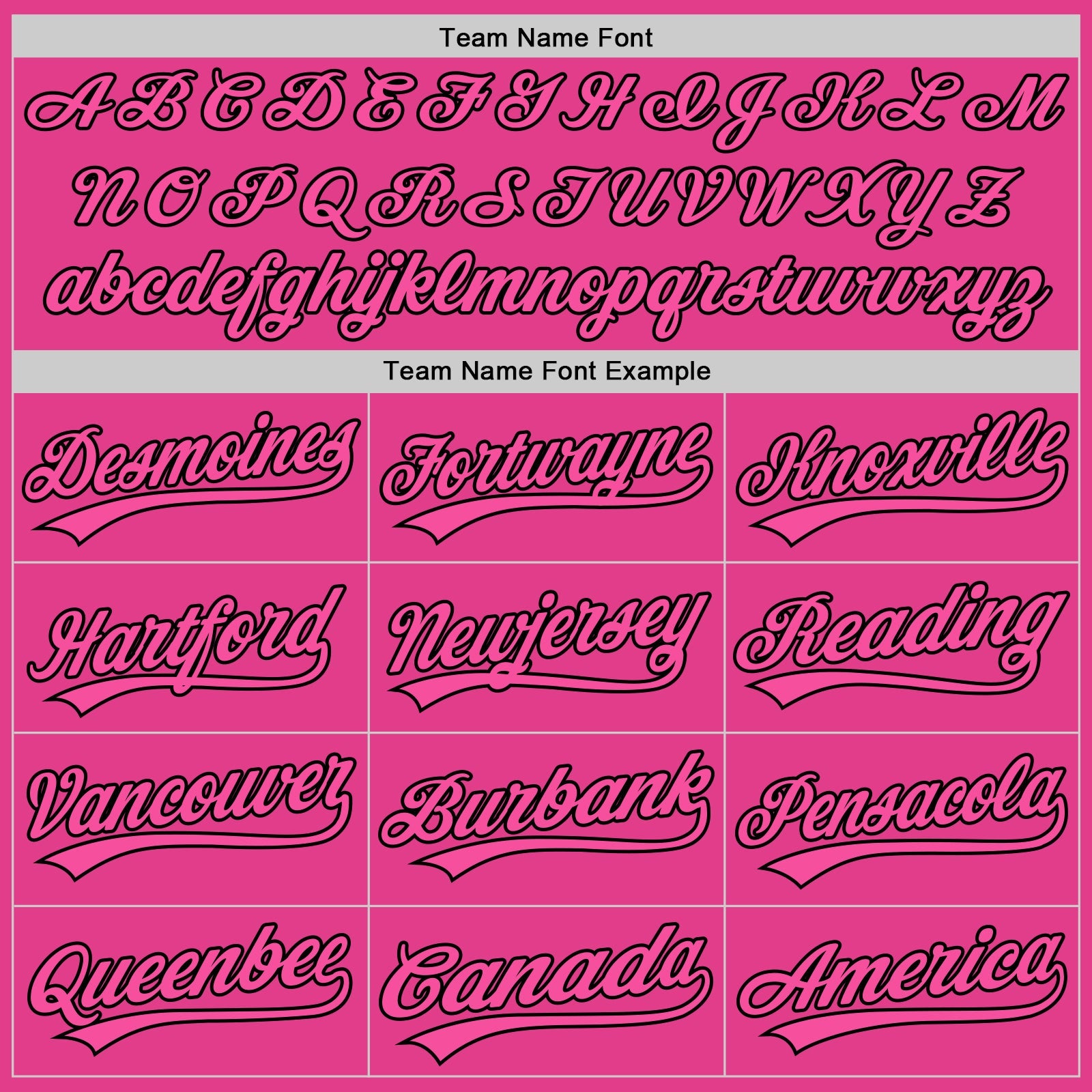 Custom Pink Black-White Authentic Throwback Baseball Jersey view 4