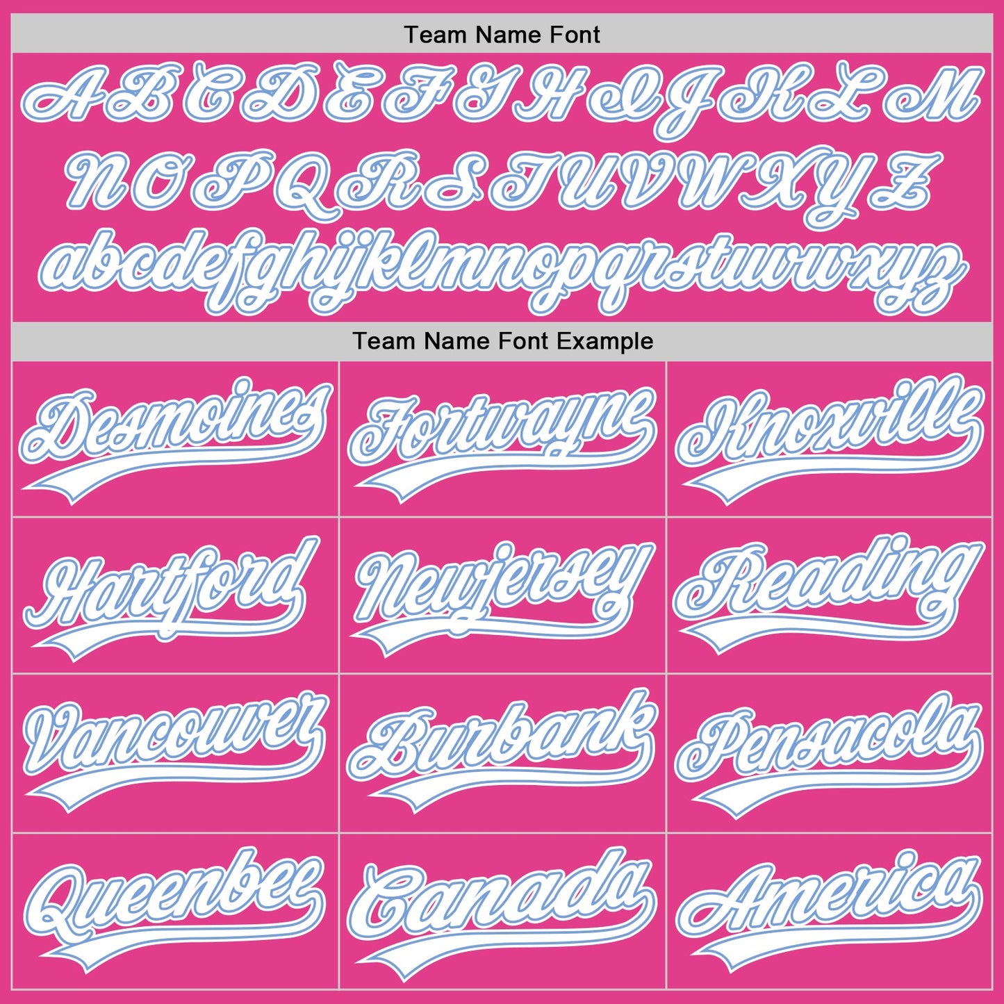 Custom Pink White-Light Blue Authentic Throwback Baseball Jersey view 4