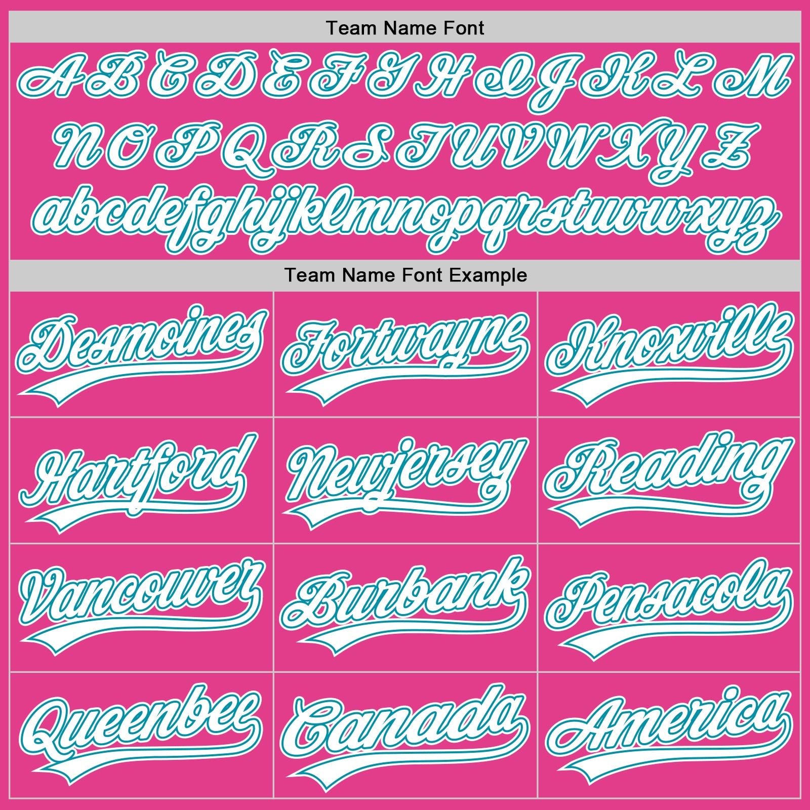 Custom Pink White-Teal Authentic Throwback Baseball Jersey view 4