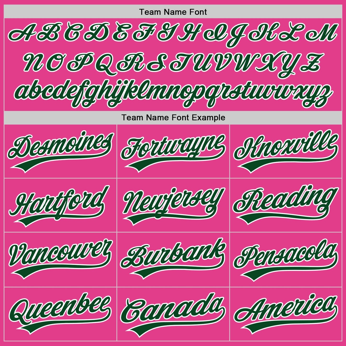 Custom Pink Green-White Authentic Throwback Baseball Jersey view 4