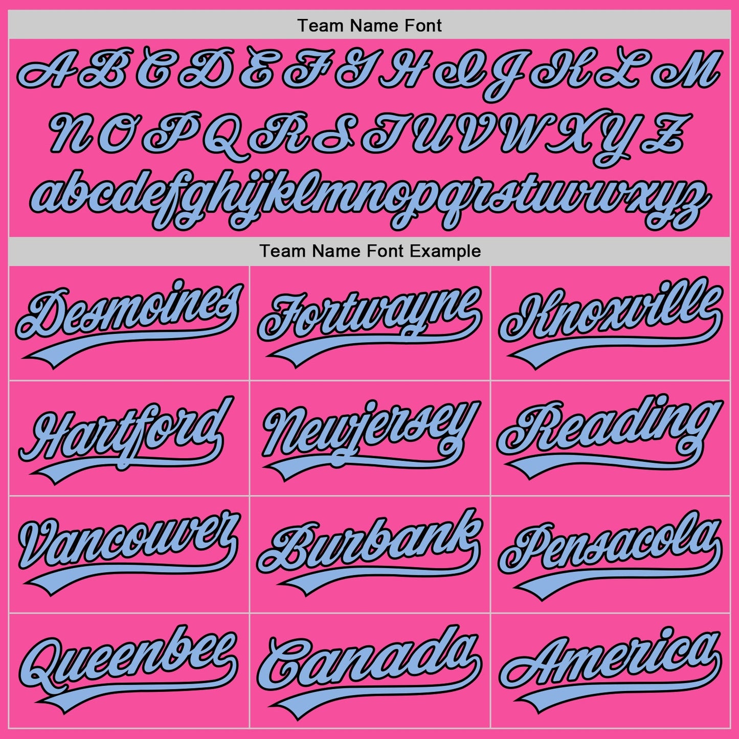 Custom Pink Light Blue-Black Authentic Baseball Jersey view 4