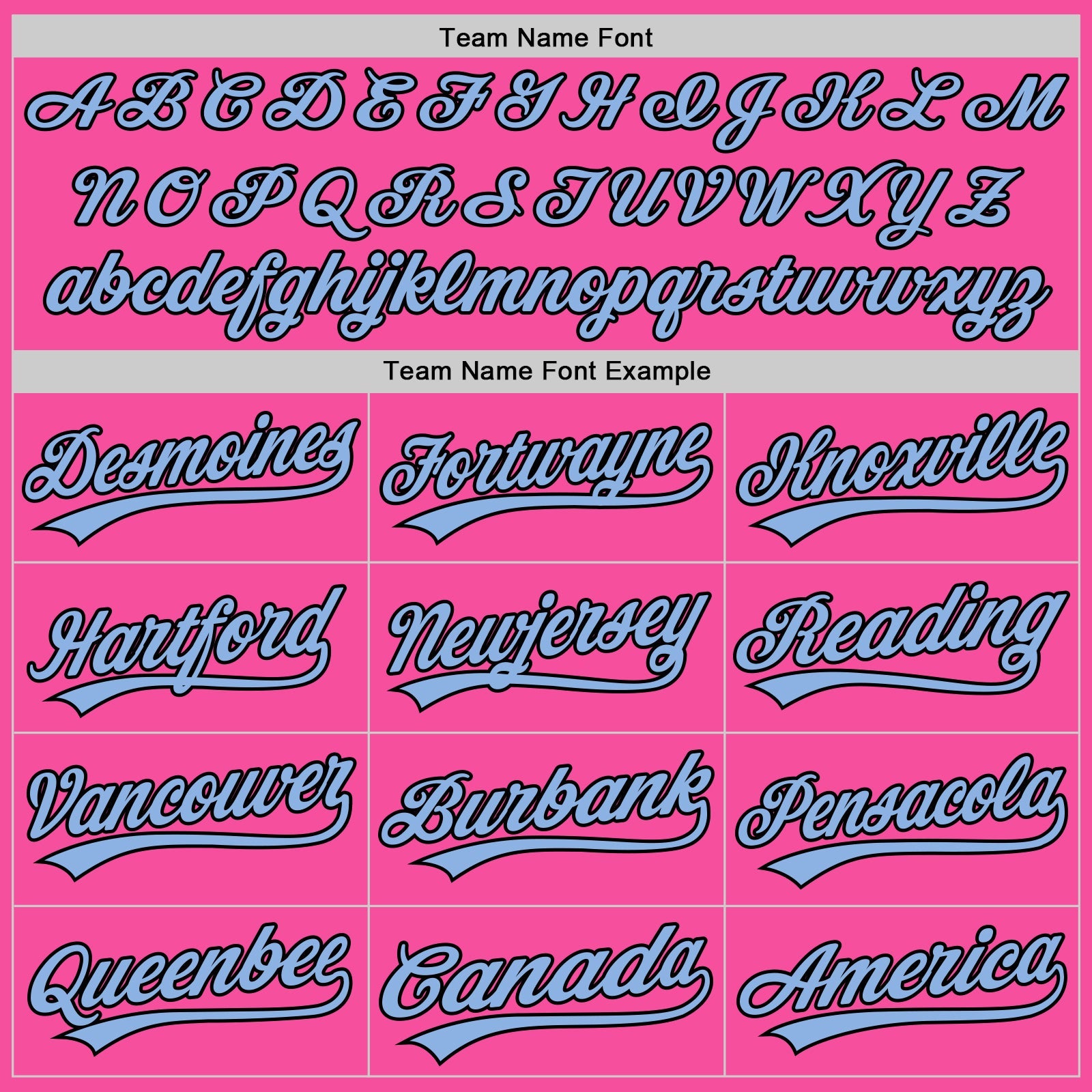 Custom Pink Light Blue-Black Authentic Baseball Jersey view 4
