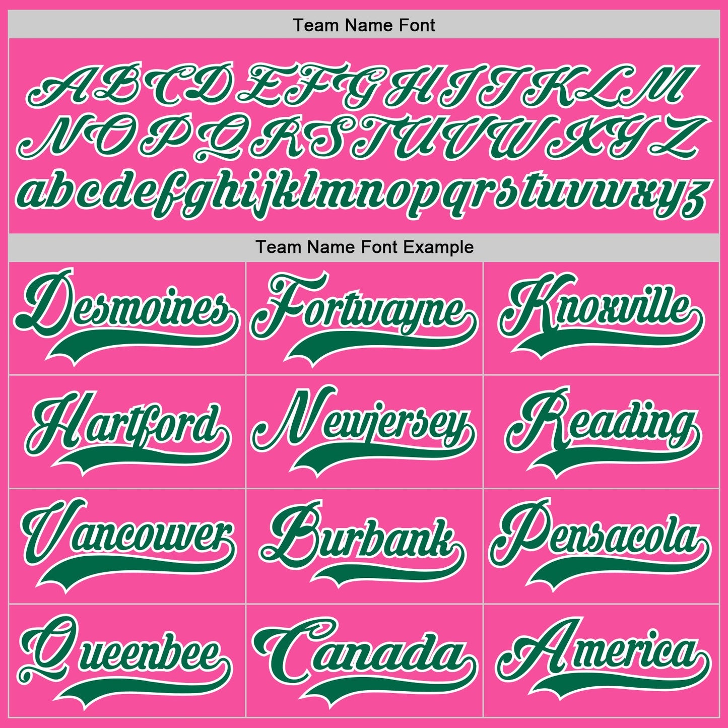 Custom Pink Kelly Green-White Hockey Lace Neck Jersey view 4