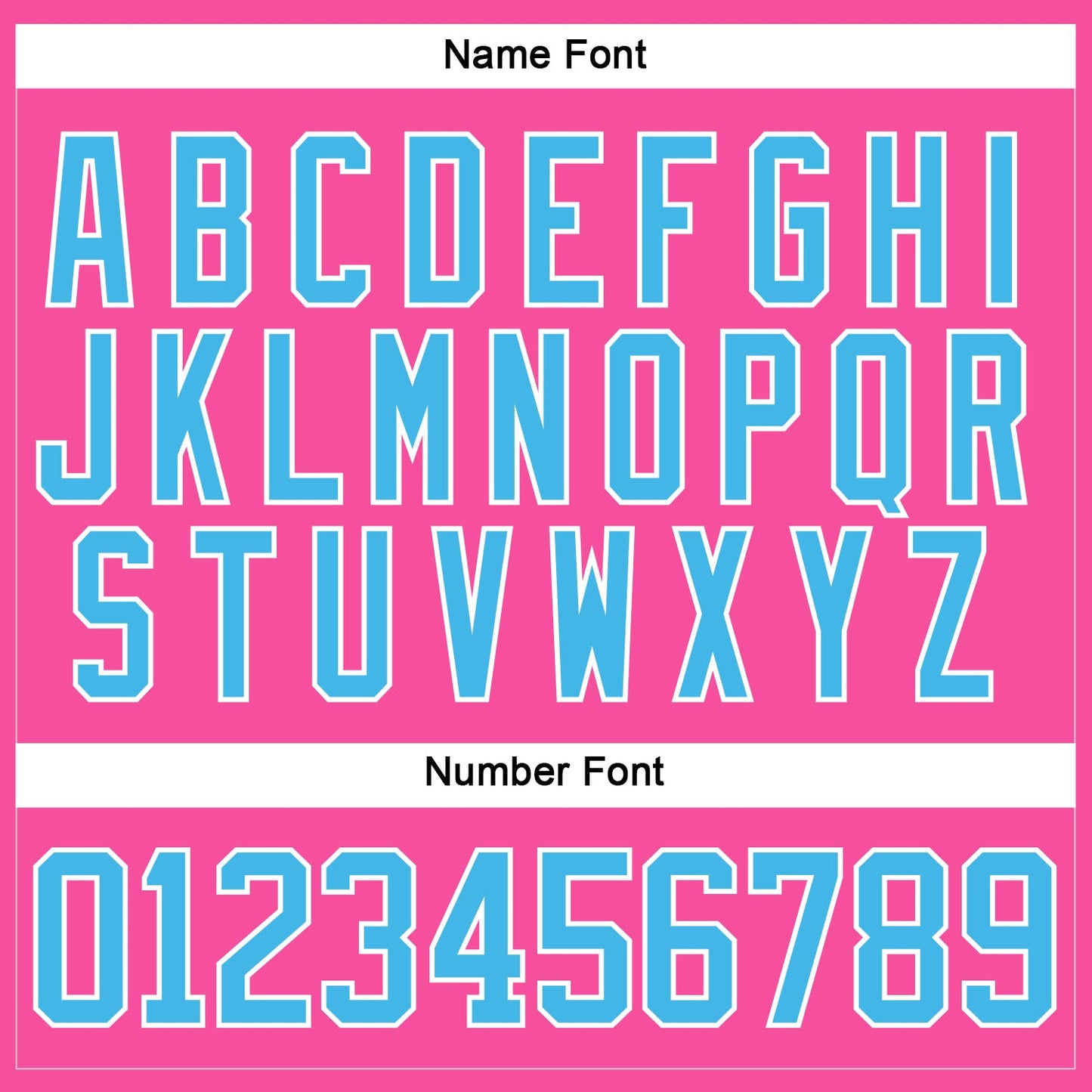 Custom Pink Sky Blue-White Hockey Lace Neck Jersey view 5