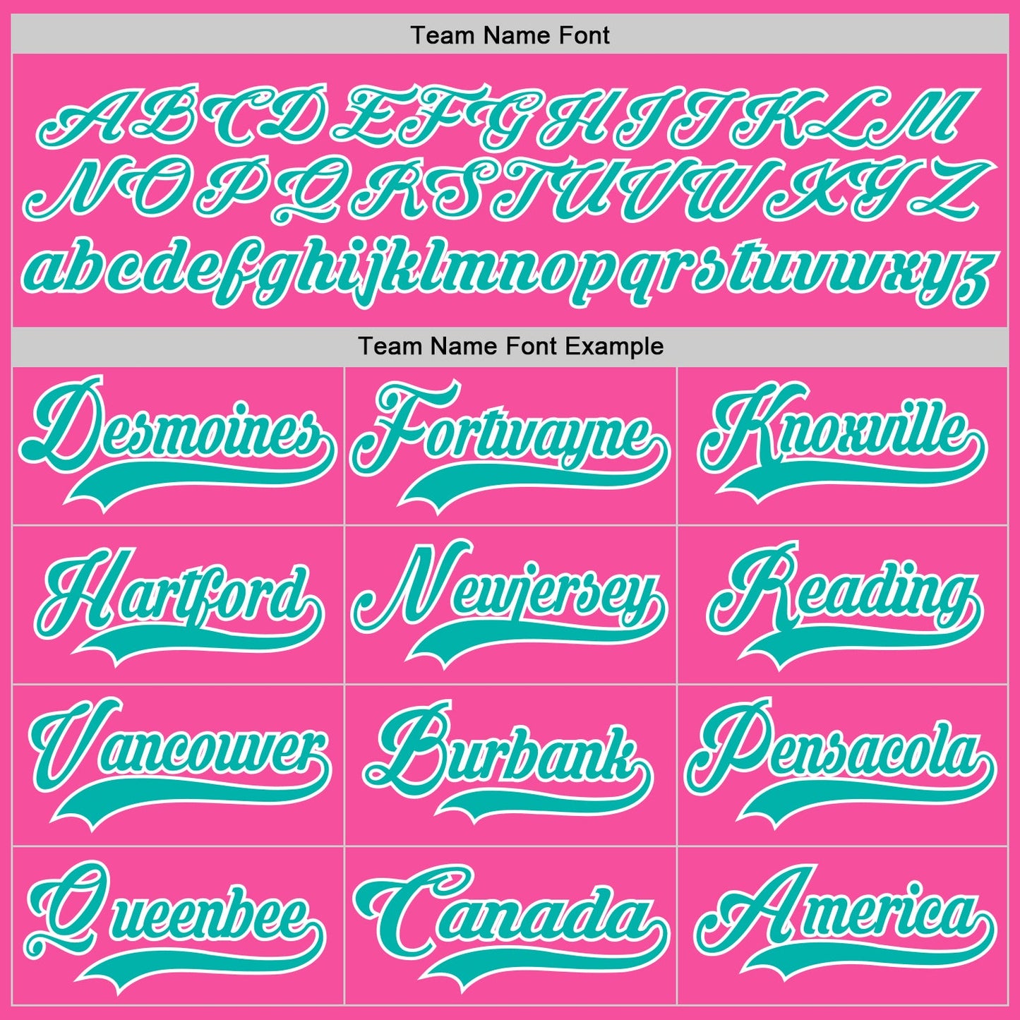 Custom Pink Aqua-White Hockey Lace Neck Jersey view 4