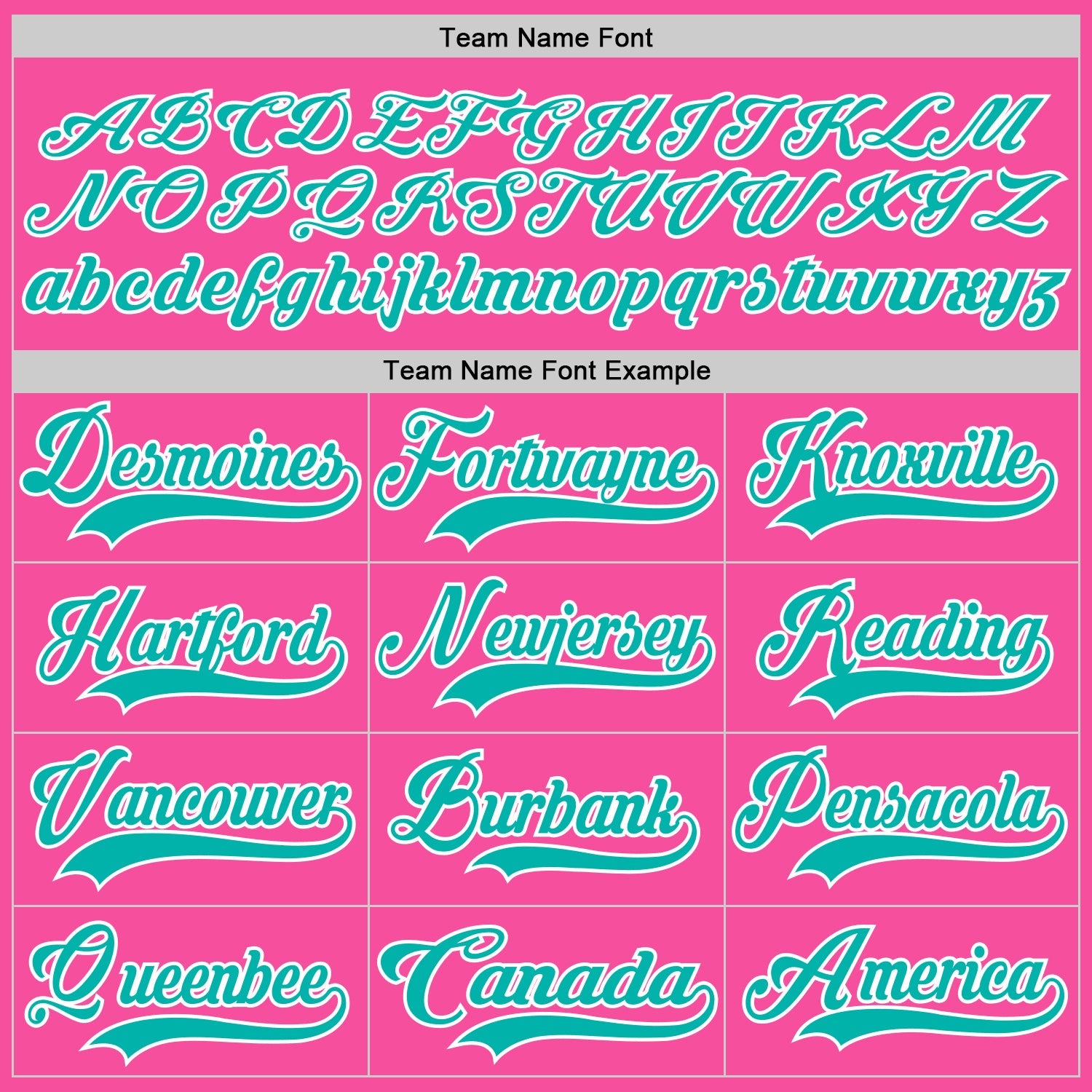 Custom Pink Aqua-White Hockey Lace Neck Jersey view 4