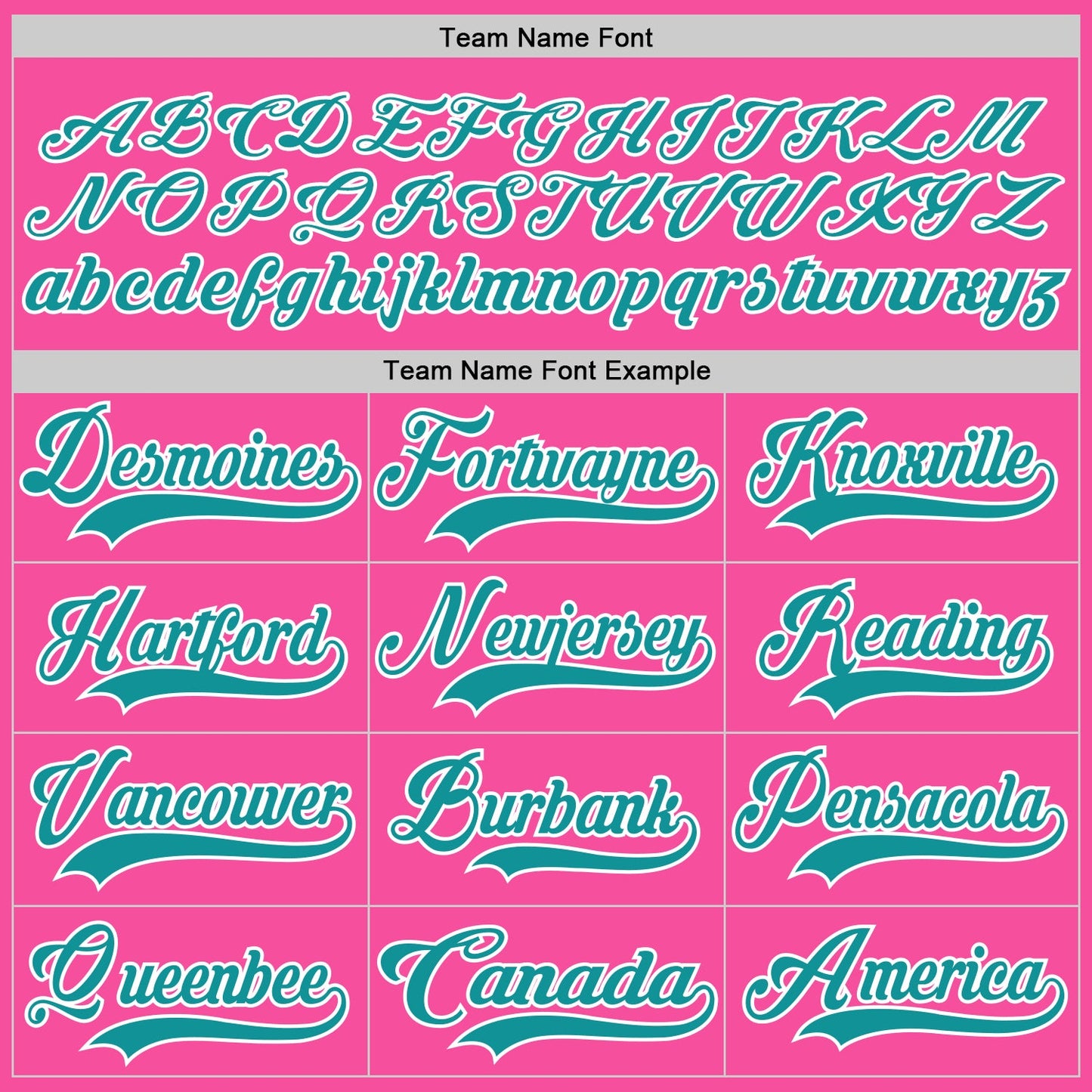 Custom Pink Teal-White Hockey Lace Neck Jersey view 4
