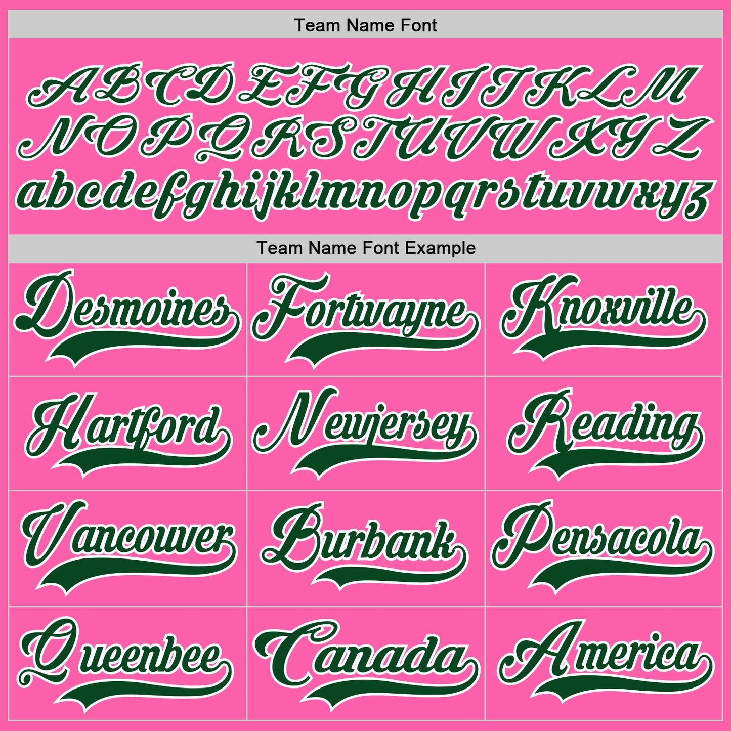 Custom Pink Green-White Hockey Jersey view 4
