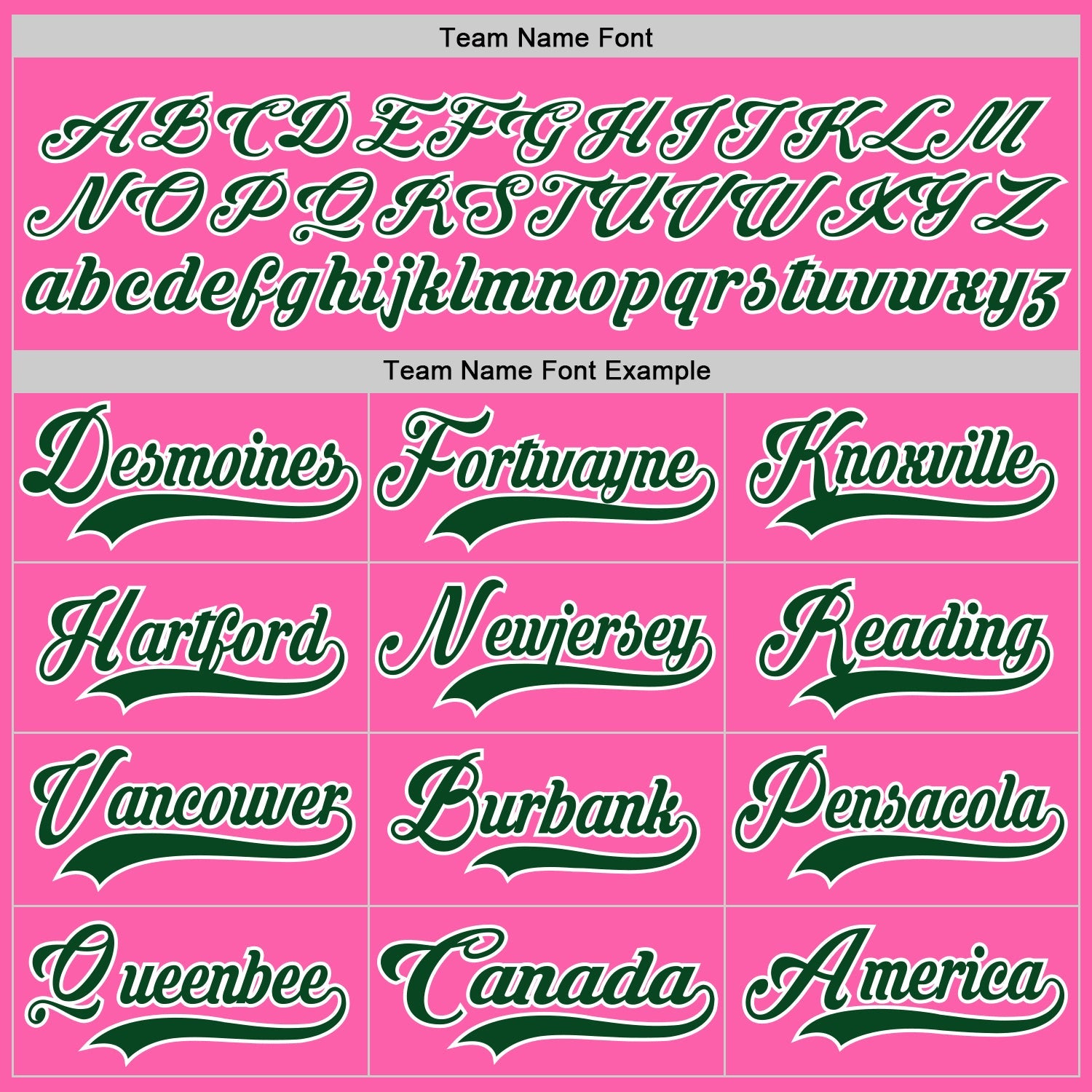 Custom Pink Green-White Hockey Jersey view 4