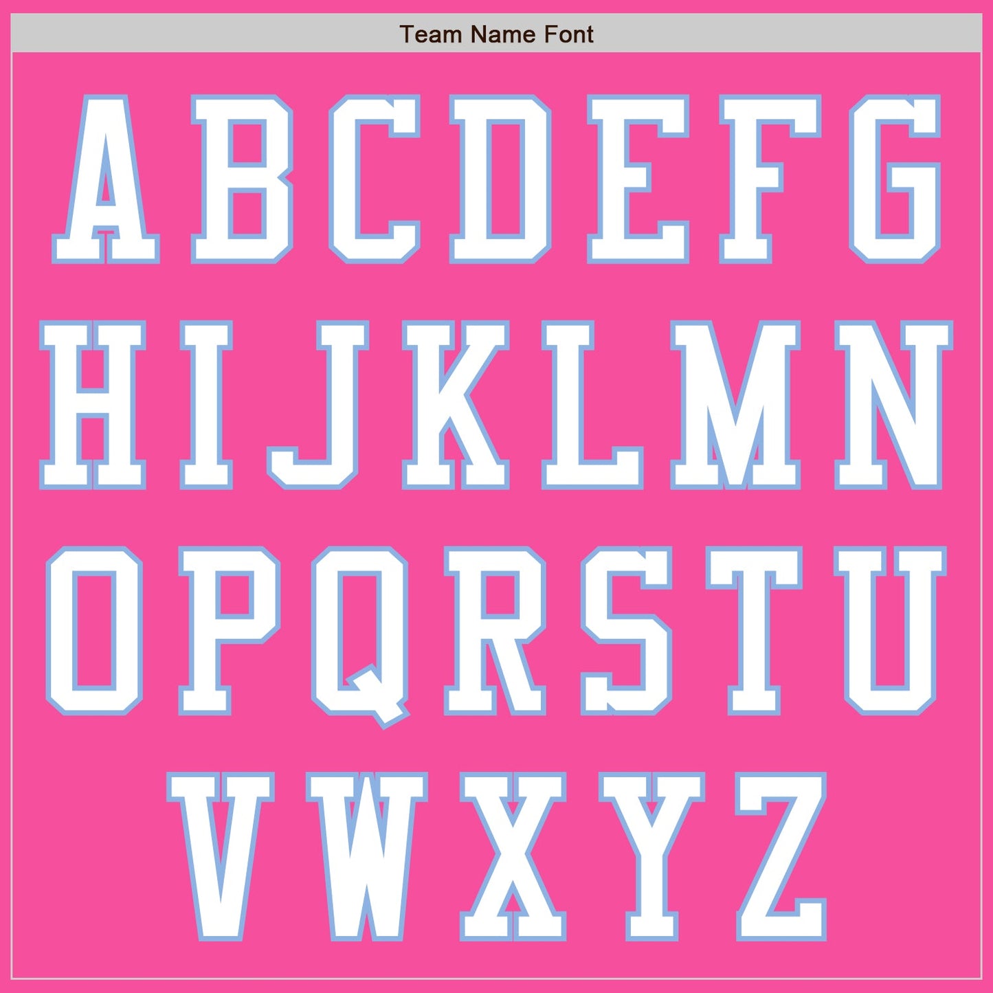 Custom Pink White-Light Blue Authentic Baseball Jersey view 7