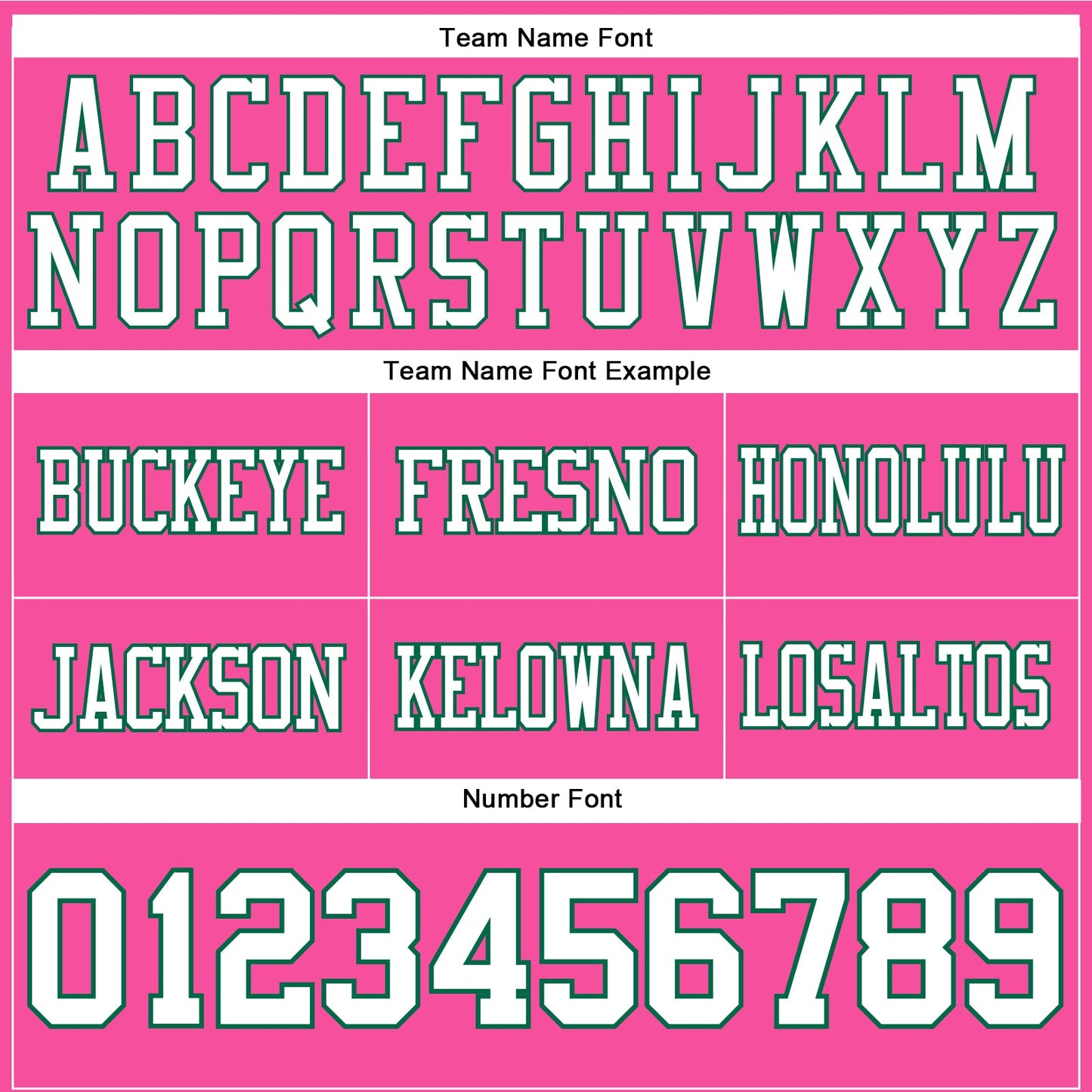 Custom Pink White-Kelly Green Authentic Football Jersey view 4