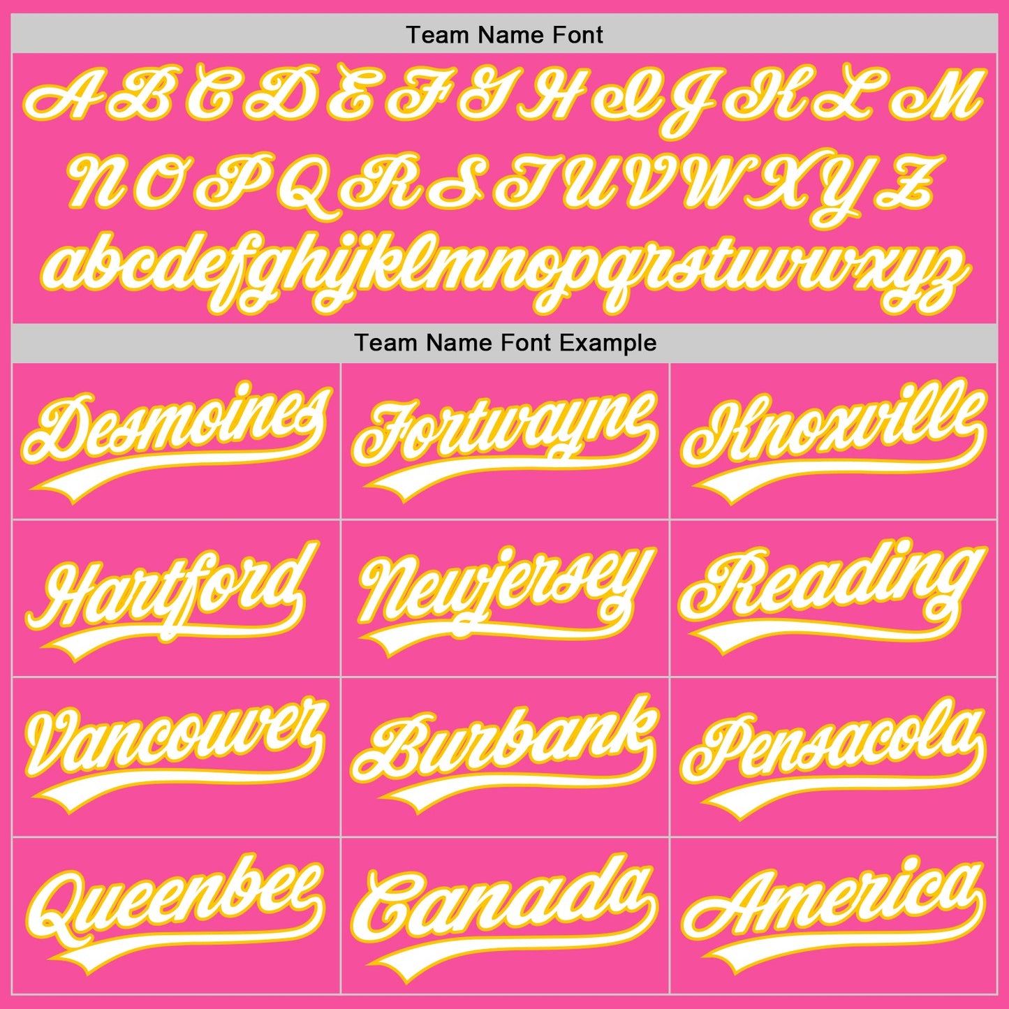 Custom Stitched Pink White-Yellow Baseball Pullover Sweatshirt Hoodie view 3