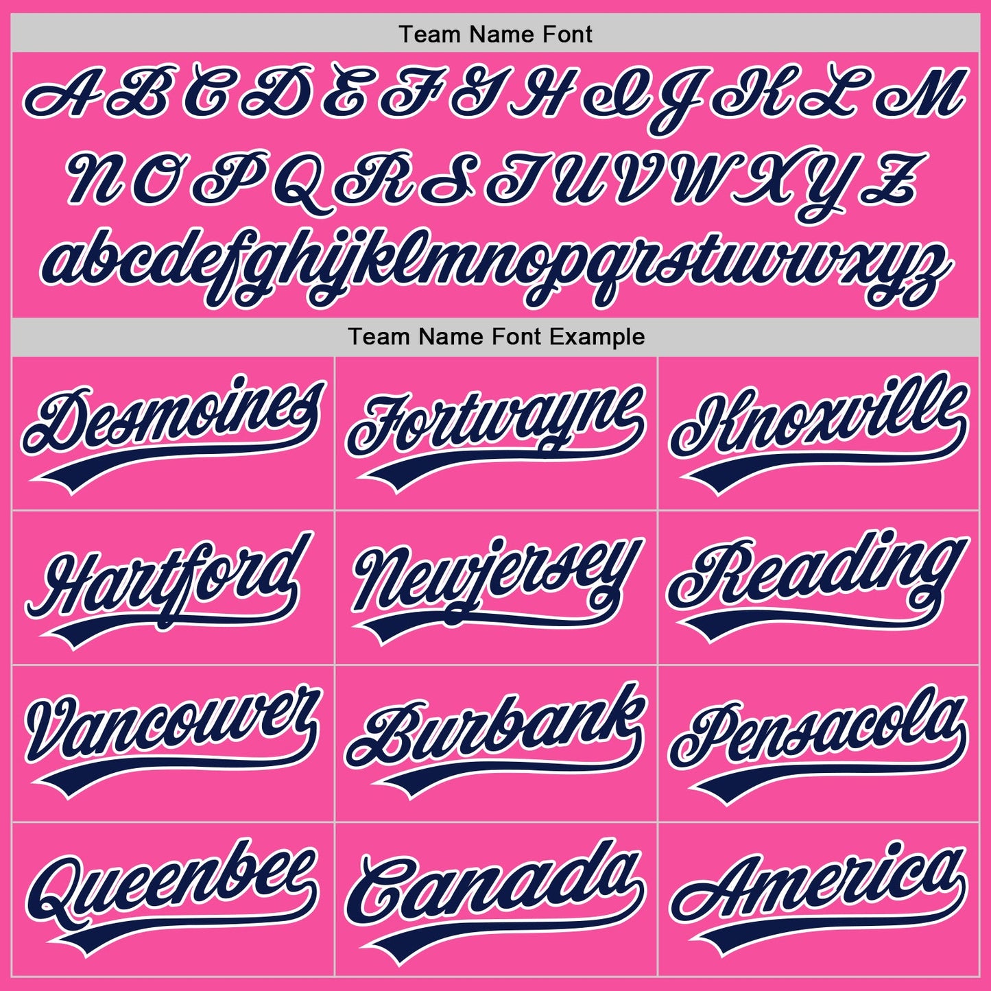 Custom Stitched Pink Navy-White Baseball Pullover Sweatshirt Hoodie view 3