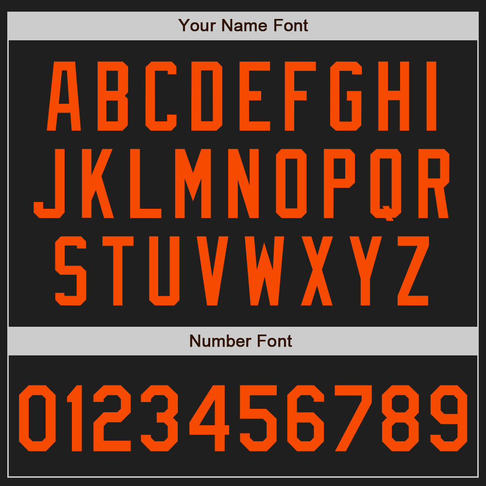 Custom Black Orange-Purple Gradient Classic Vertical Stripe Authentic Baseball Jersey view 5