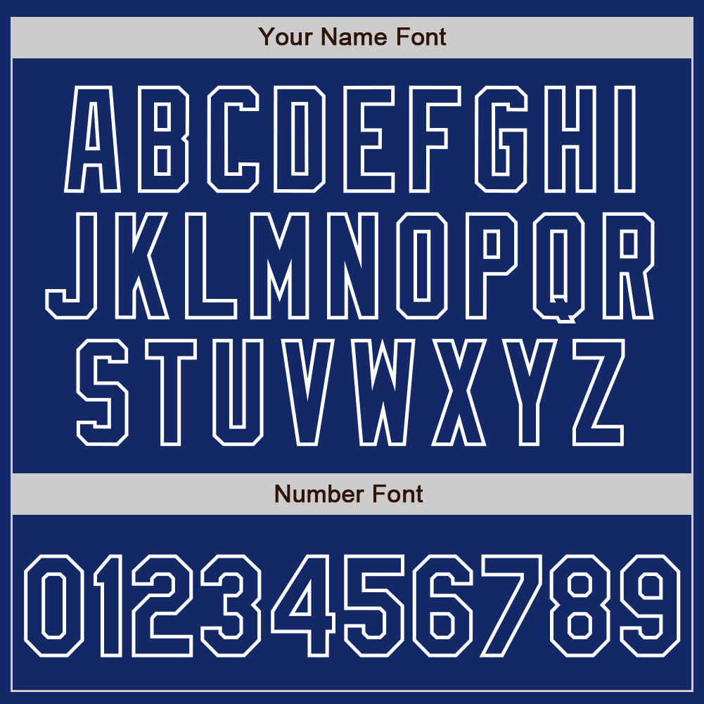 Custom Royal-White Gradient Classic Vertical Stripe Authentic Baseball Jersey view 5