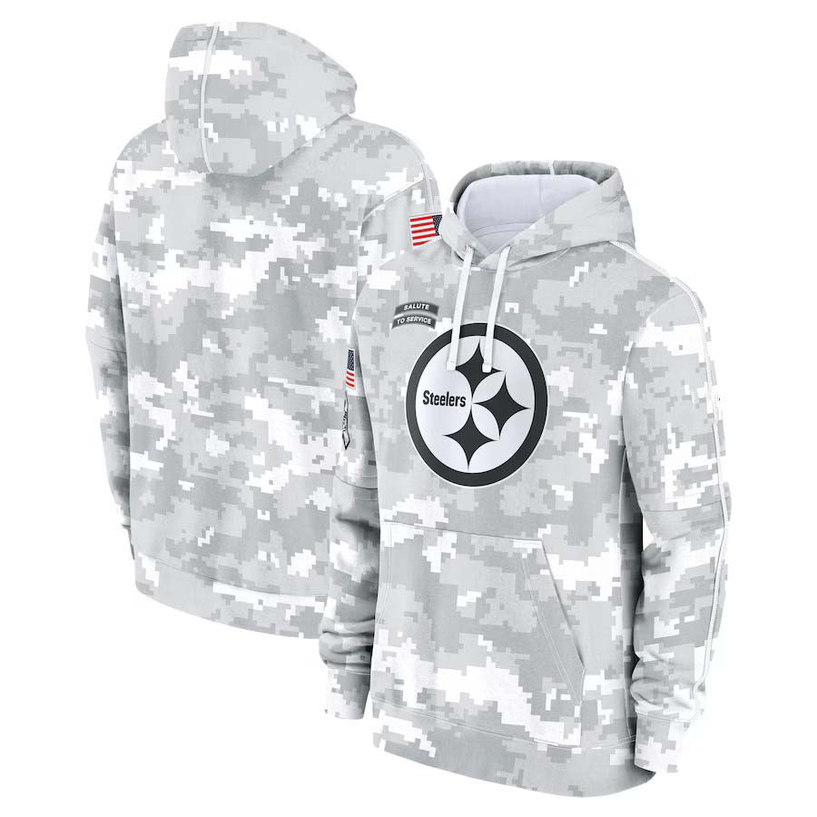 P.Steelers 2024 Salute To Service Club Pullover Hoodie Cheap sale Birthday and Christmas gifts Stitched American Football Jerseys - Main View