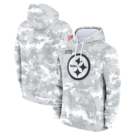 P.Steelers 2024 Salute To Service Club Pullover Hoodie Cheap sale Birthday and Christmas gifts Stitched American Football Jerseys - Main View