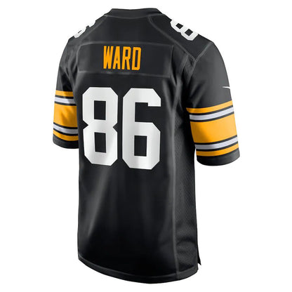 P.Steelers #86 Hines Ward Black Retired Player Jersey Stitched American Football Jerseys - Main View