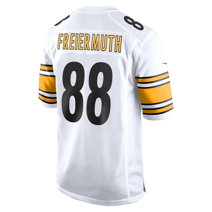 P.Steelers #88 Pat Freiermuth White Game Player Jersey Stitched American Football Jerseys - Main View