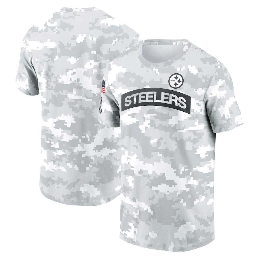 P.Steelers 2024 Salute To Service Club Pullover T-Shirt Birthday and Christmas gifts Stitched American Football Jerseys - Main View