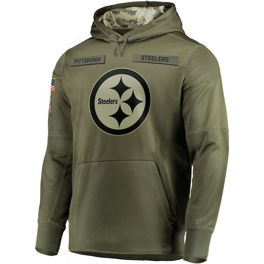 P.Steelers 2024 Salute To Service Club Pullover Hoodie Cheap sale Birthday and Christmas gifts Stitched American Football Jerseys - Main View