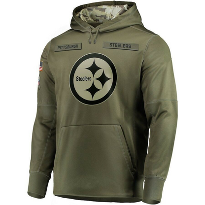 P.Steelers 2024 Salute To Service Club Pullover Hoodie Cheap sale Birthday and Christmas gifts Stitched American Football Jerseys - Main View
