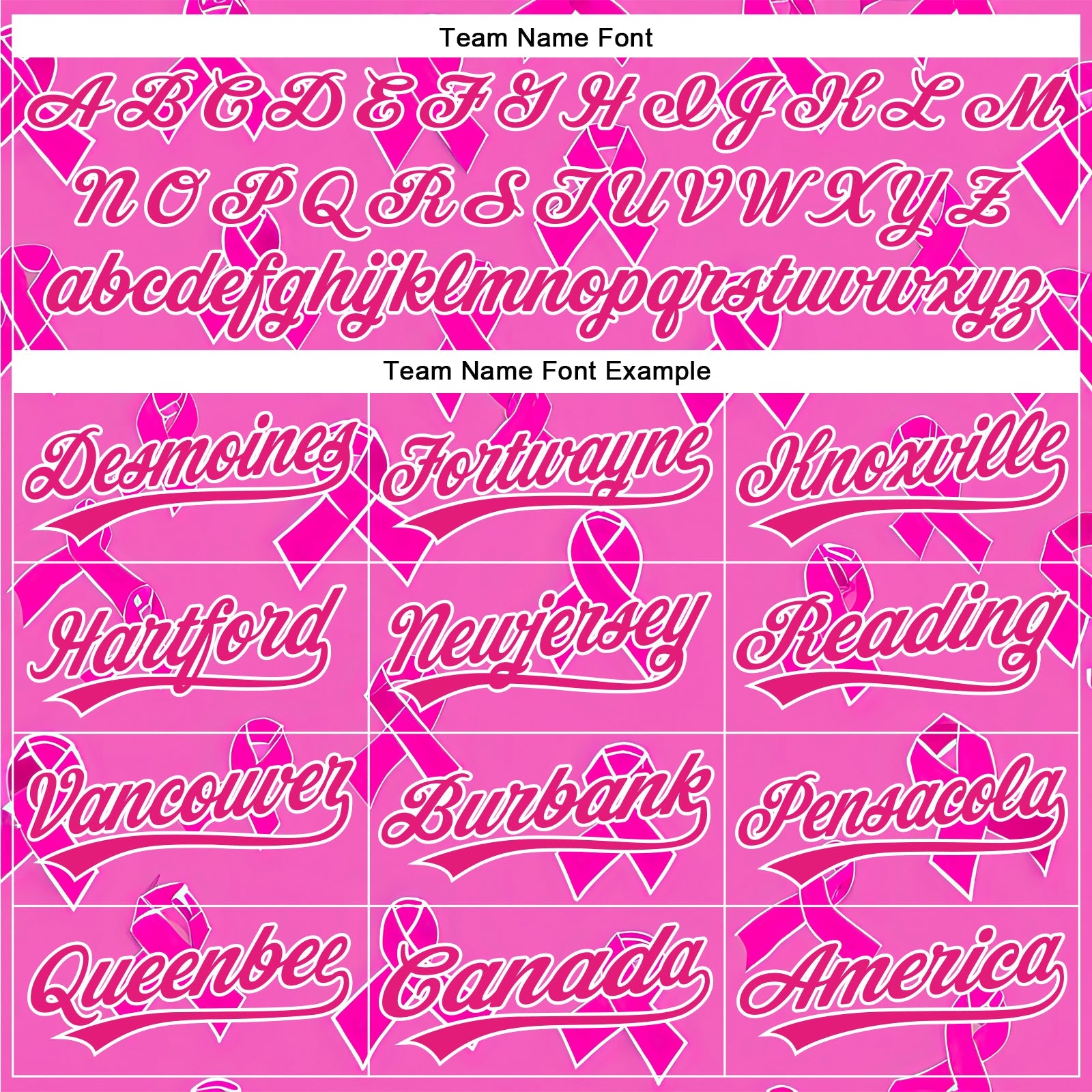 Custom Pink Hot Pink-White 3D Pink Ribbon Breast Cancer Awareness Month Women Health Care Support Performance Polo Shirt view 4
