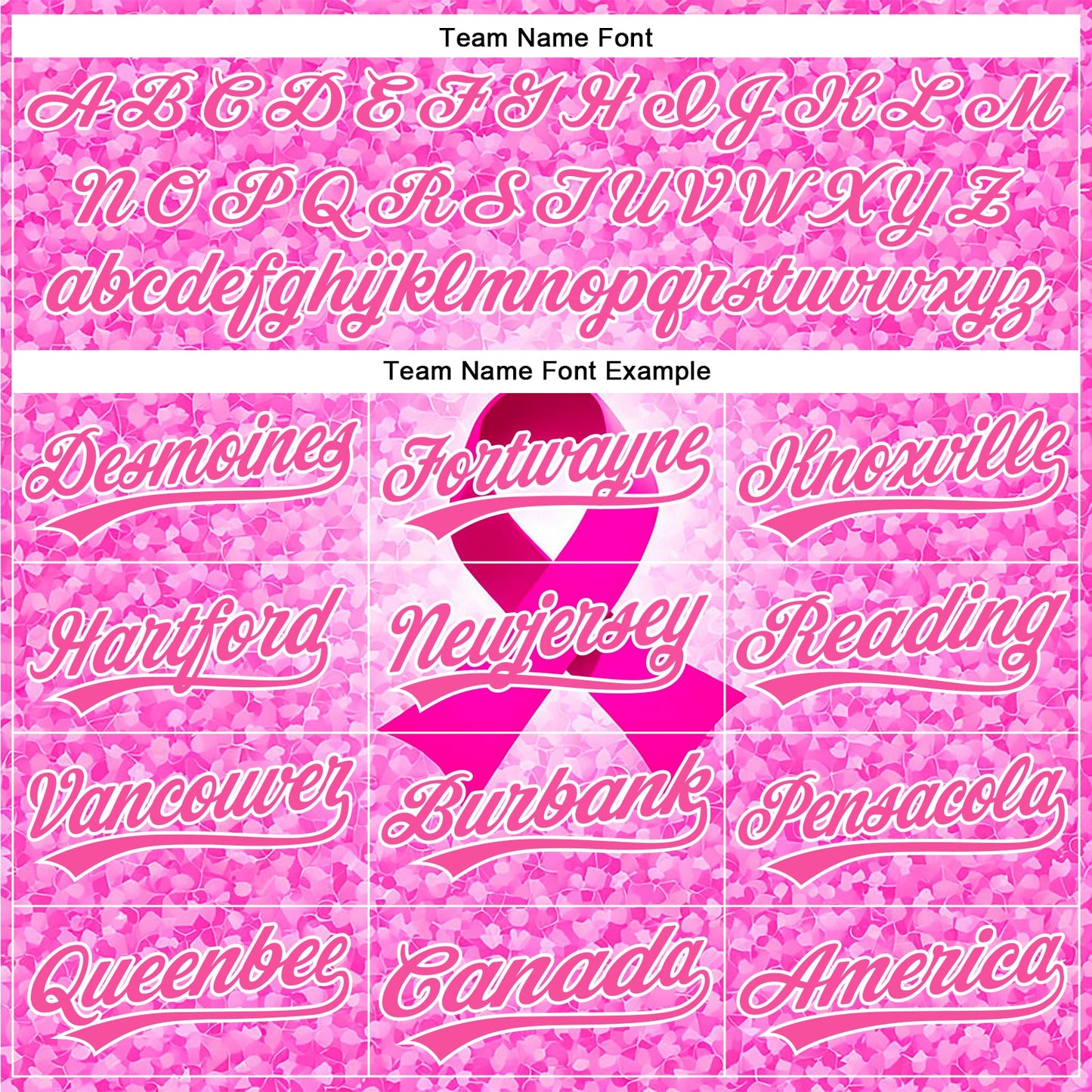 Custom Deep Pink Pink-White 3D Pink Ribbon Breast Cancer Awareness Month Women Health Care Support Performance Polo Shirt view 4