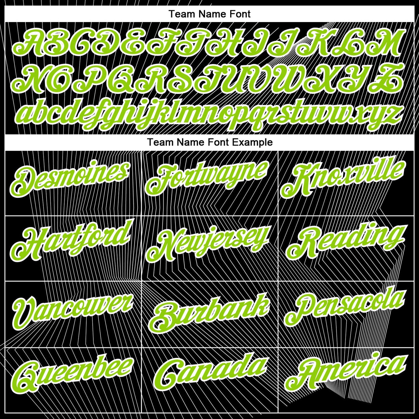 Custom Black Neon Green-White 3D Bowling Line Performance Polo Shirt view 4