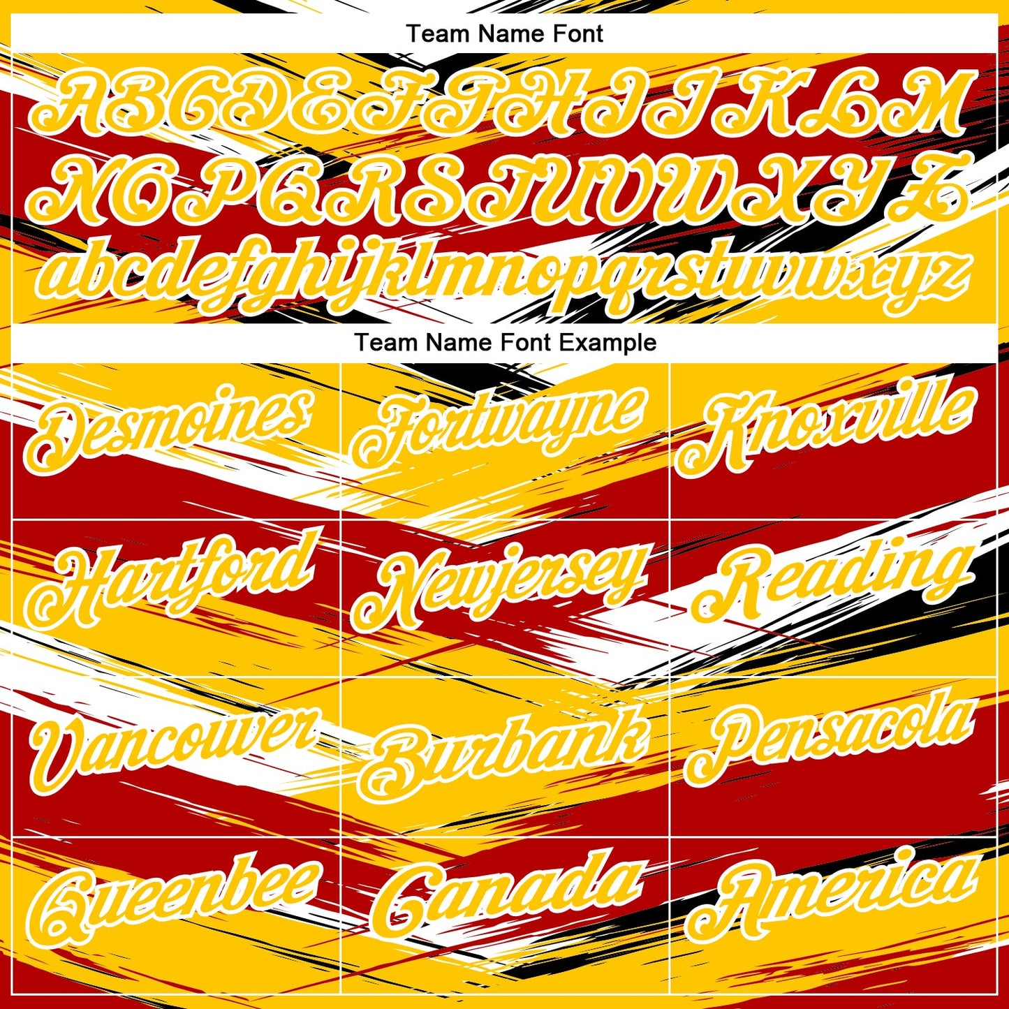 Custom Red Yellow-Black 3D Bowling Abstract Grunge Art Performance Polo Shirt view 4