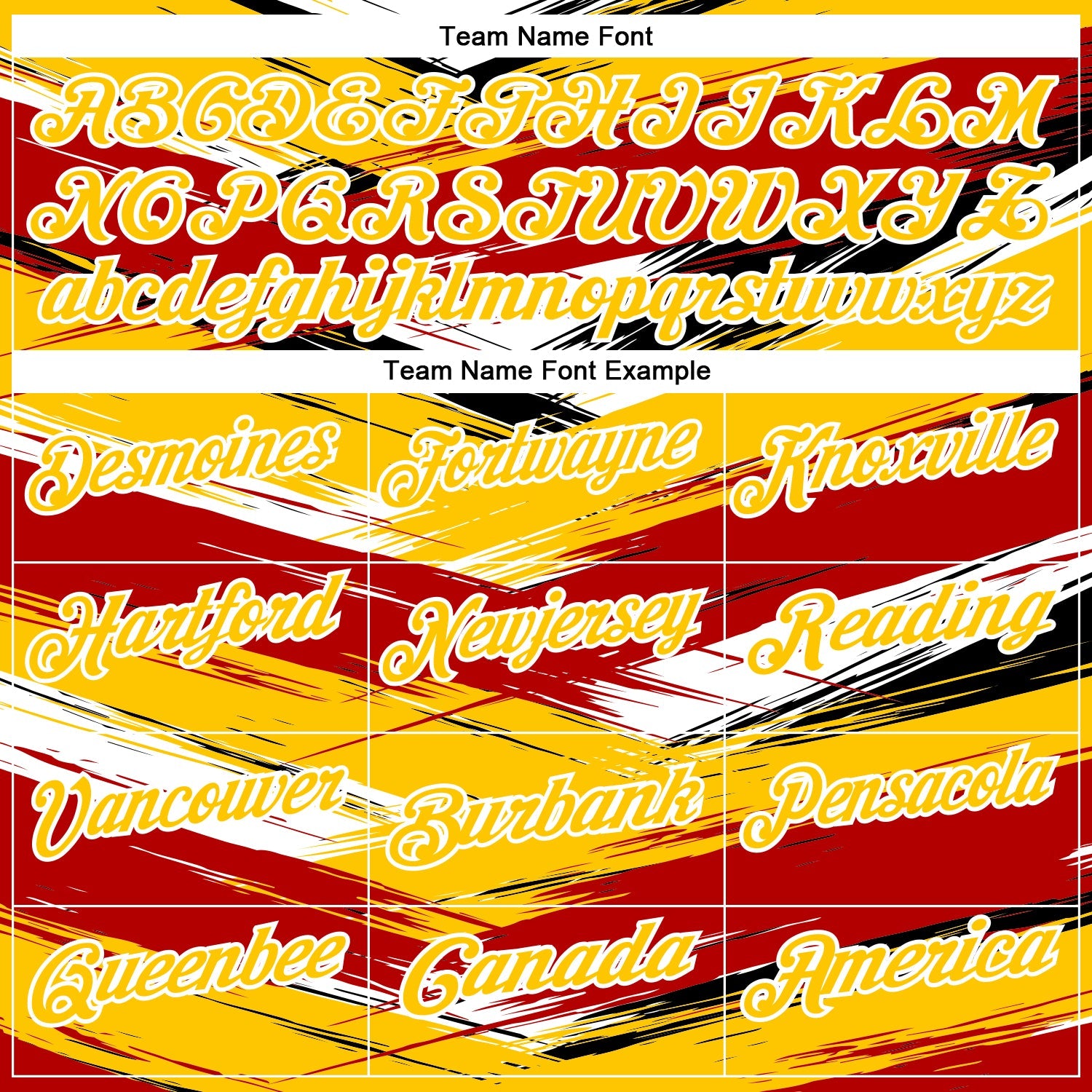 Custom Red Yellow-Black 3D Bowling Abstract Grunge Art Performance Polo Shirt view 4