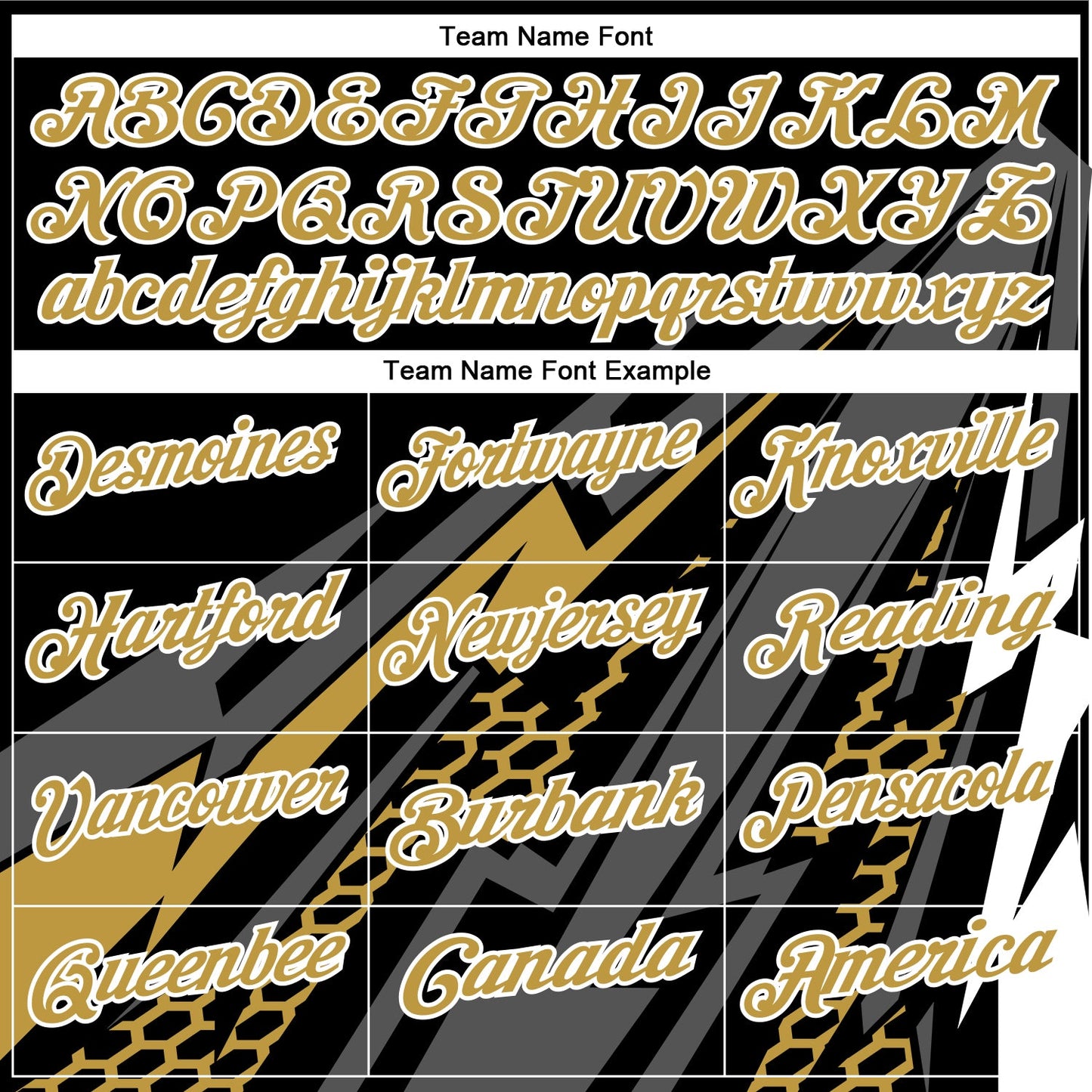 Custom Black Old Gold-White 3D Bowling Geometric Shape Performance Polo Shirt view 4