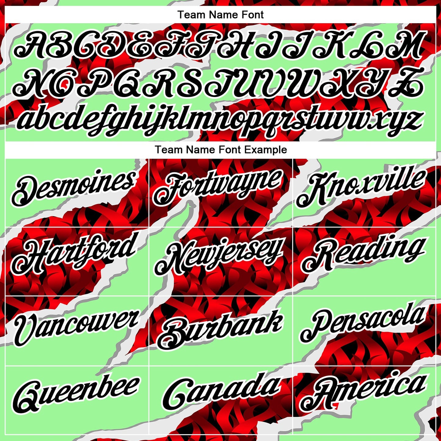 Custom Pea Green Black-Red 3D Bowling Torn Paper Style Performance Polo Shirt view 4