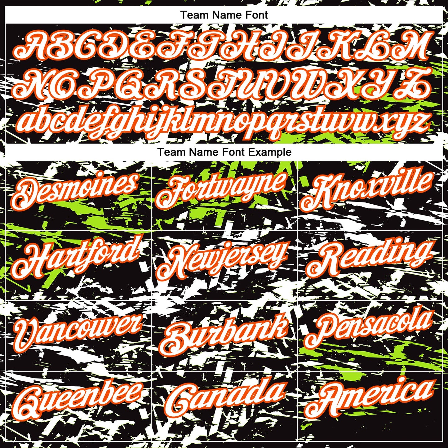 Custom Black Neon Green-Orange 3D Bowling Abstract Grunge Art Performance Polo Shirt view 4