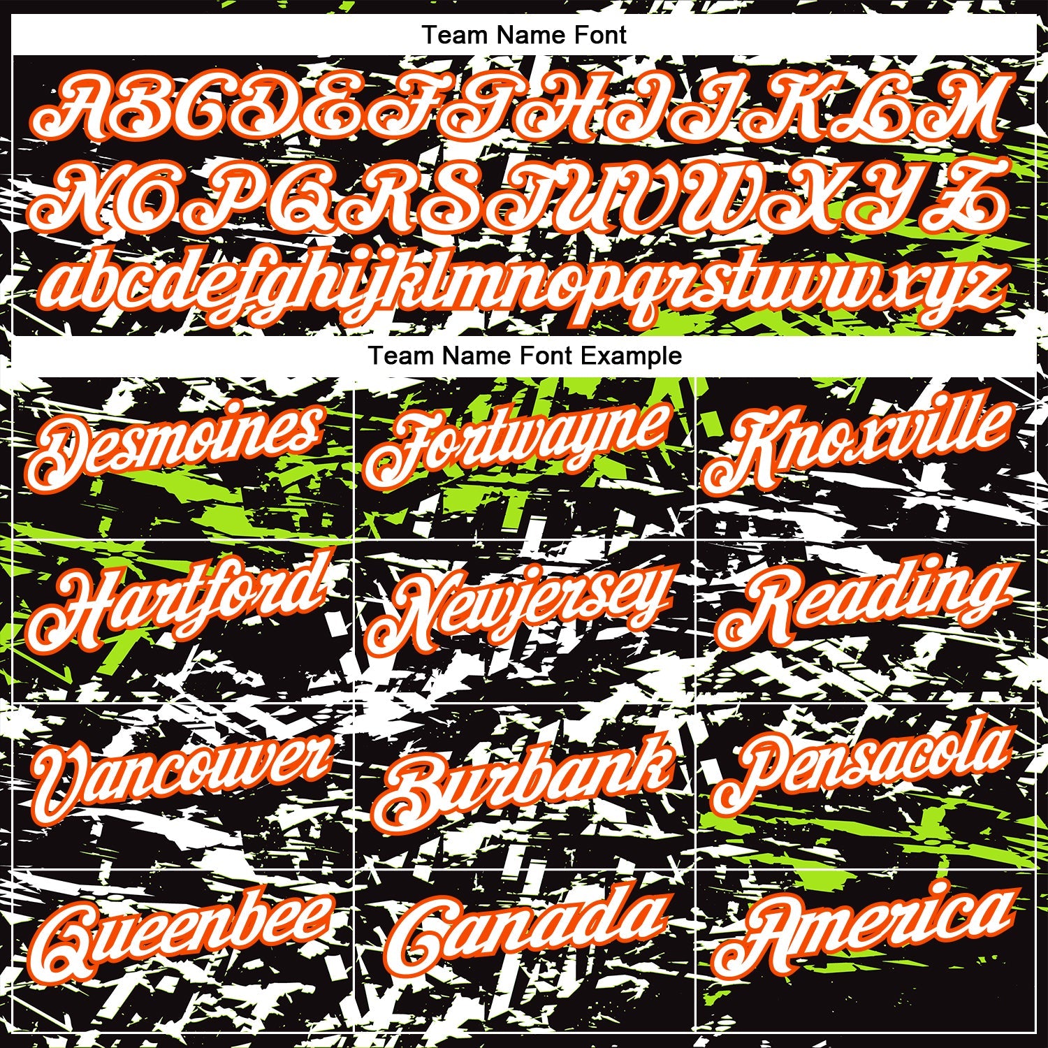 Custom Black Neon Green-Orange 3D Bowling Abstract Grunge Art Performance Polo Shirt view 4