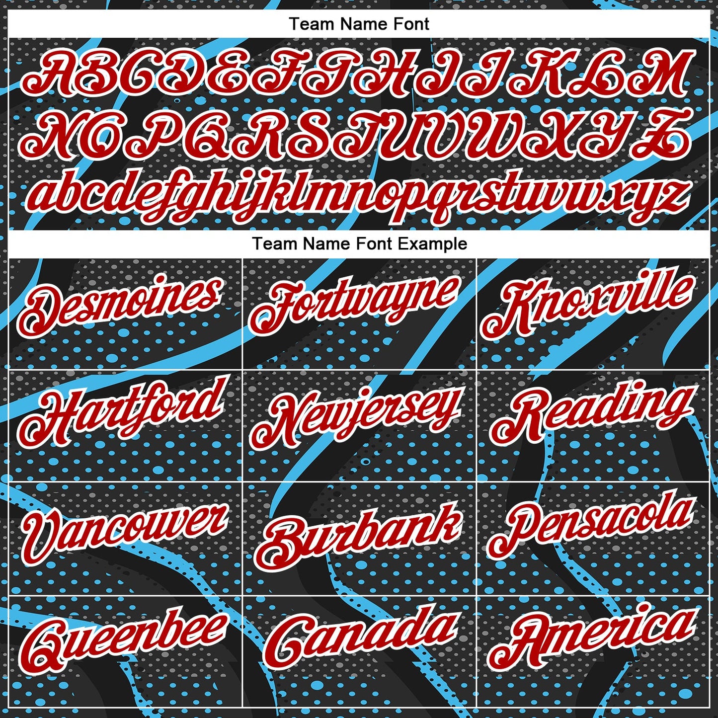 Custom Black Red-Sky Blue 3D Bowling Dot Performance Polo Shirt view 4