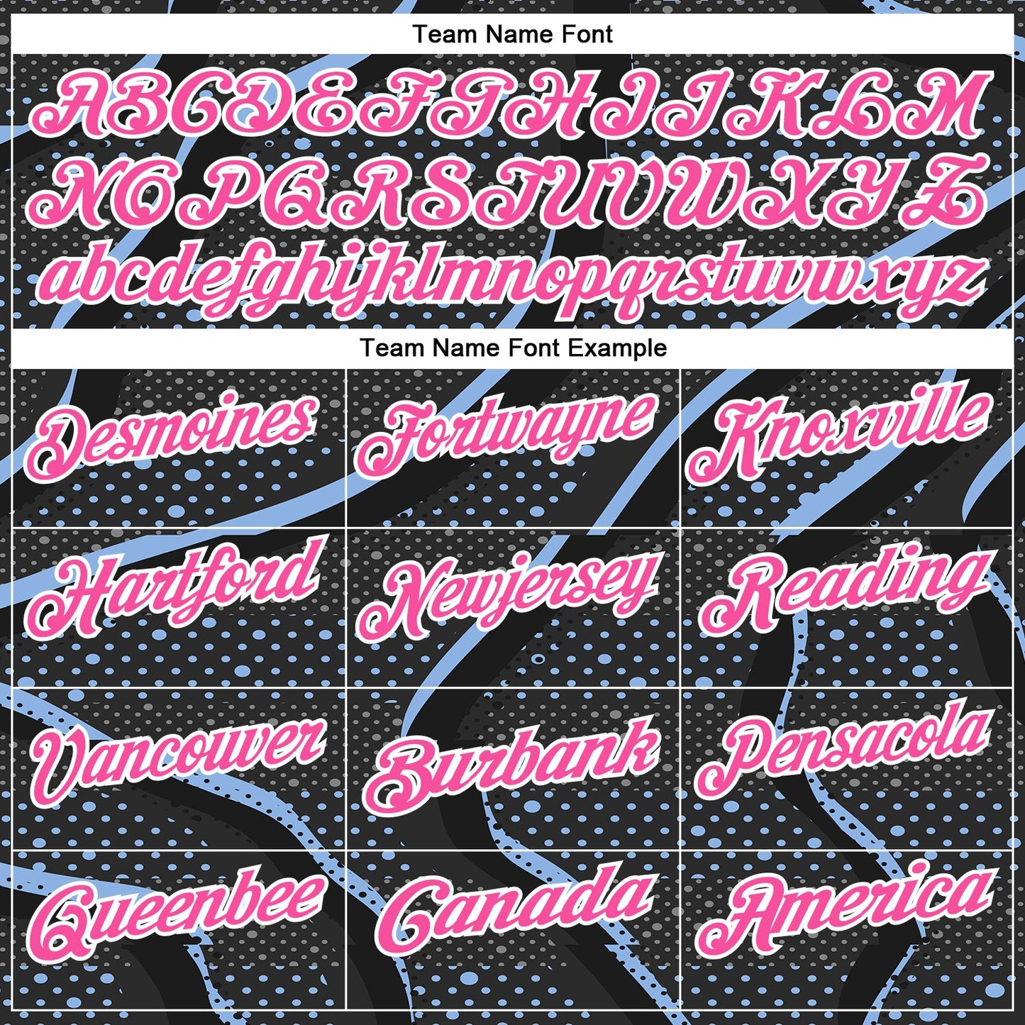 Custom Black Pink-Light Blue 3D Bowling Dot Performance Polo Shirt view 4