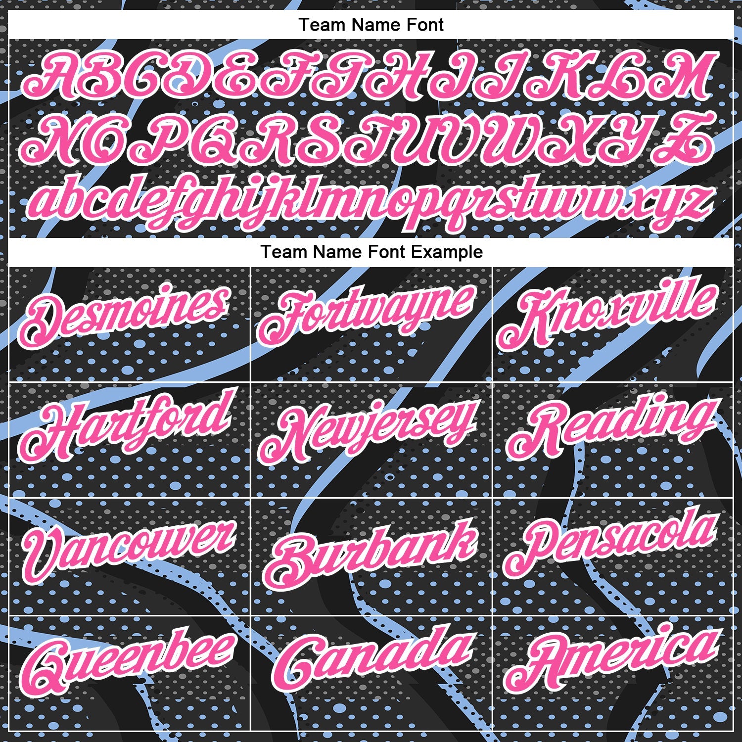 Custom Black Pink-Light Blue 3D Bowling Dot Performance Polo Shirt view 4