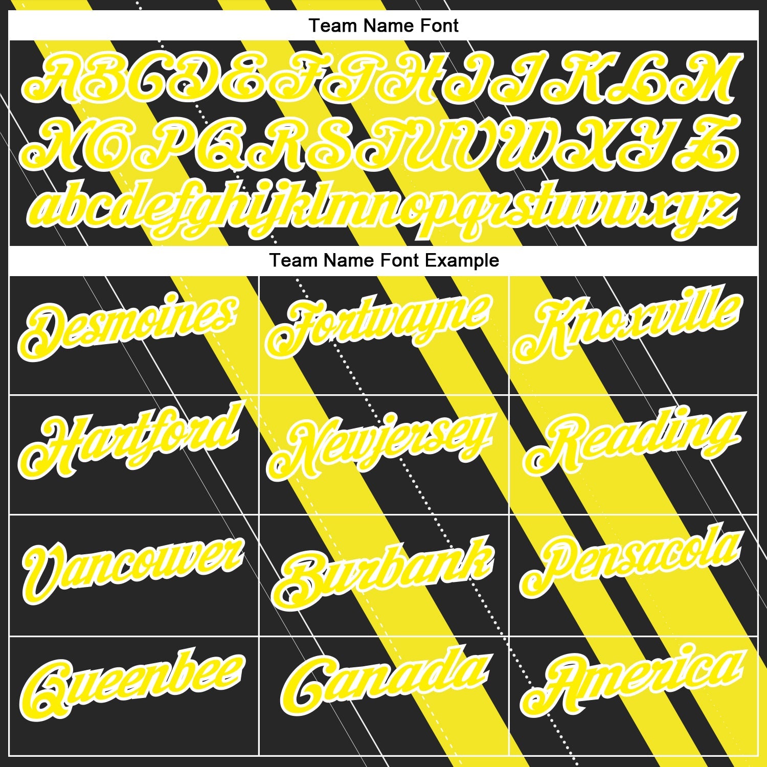 Custom Black Light Yellow-White 3D Bowling Line Shape Performance Polo Shirt view 4