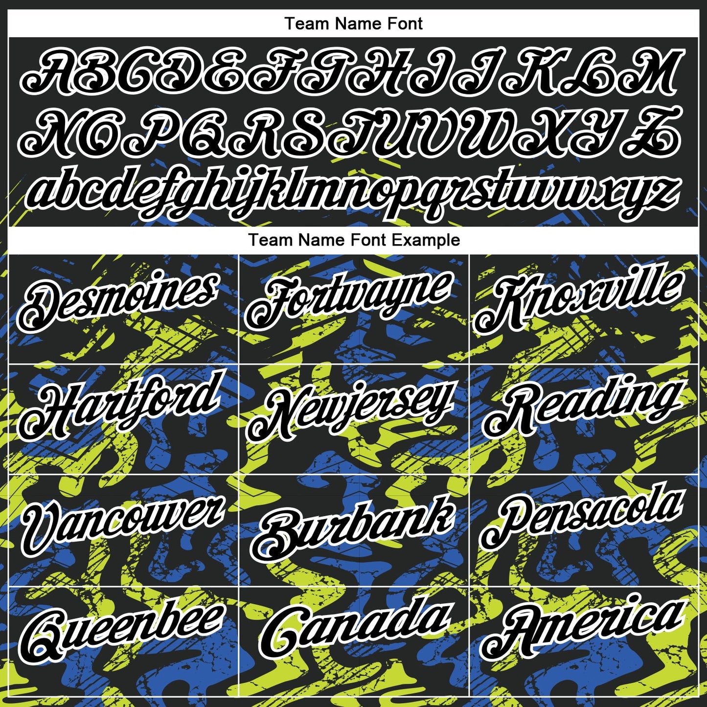 Custom Black Royal-Neon Yellow 3D Bowling Abstract Grunge Art Performance Polo Shirt view 4