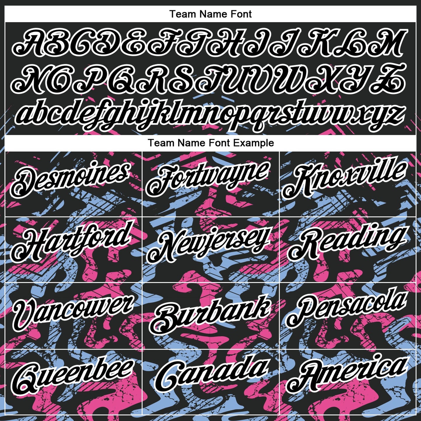 Custom Black Light Blue-Pink 3D Bowling Abstract Grunge Art Performance Polo Shirt view 4