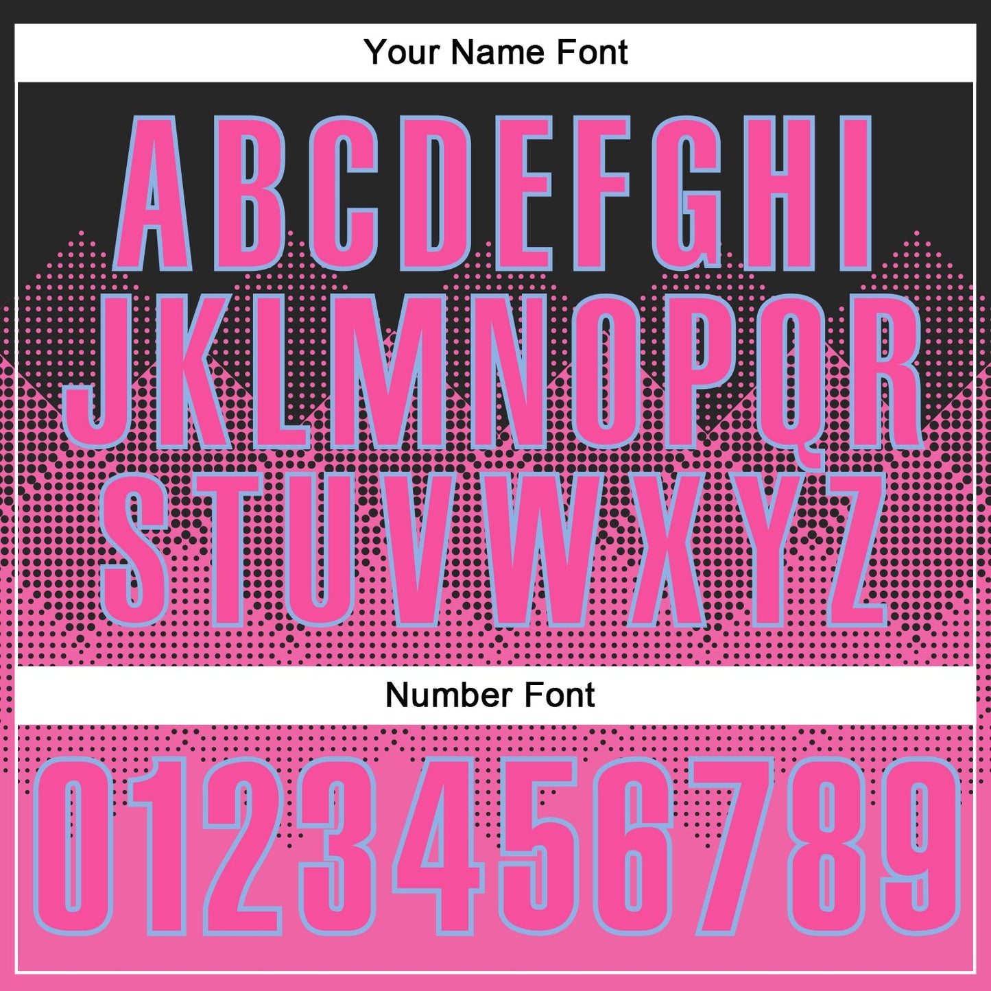Custom Black Pink-Light Blue 3D Pattern Design Gradient Square Shape Performance Polo Shirt view 5
