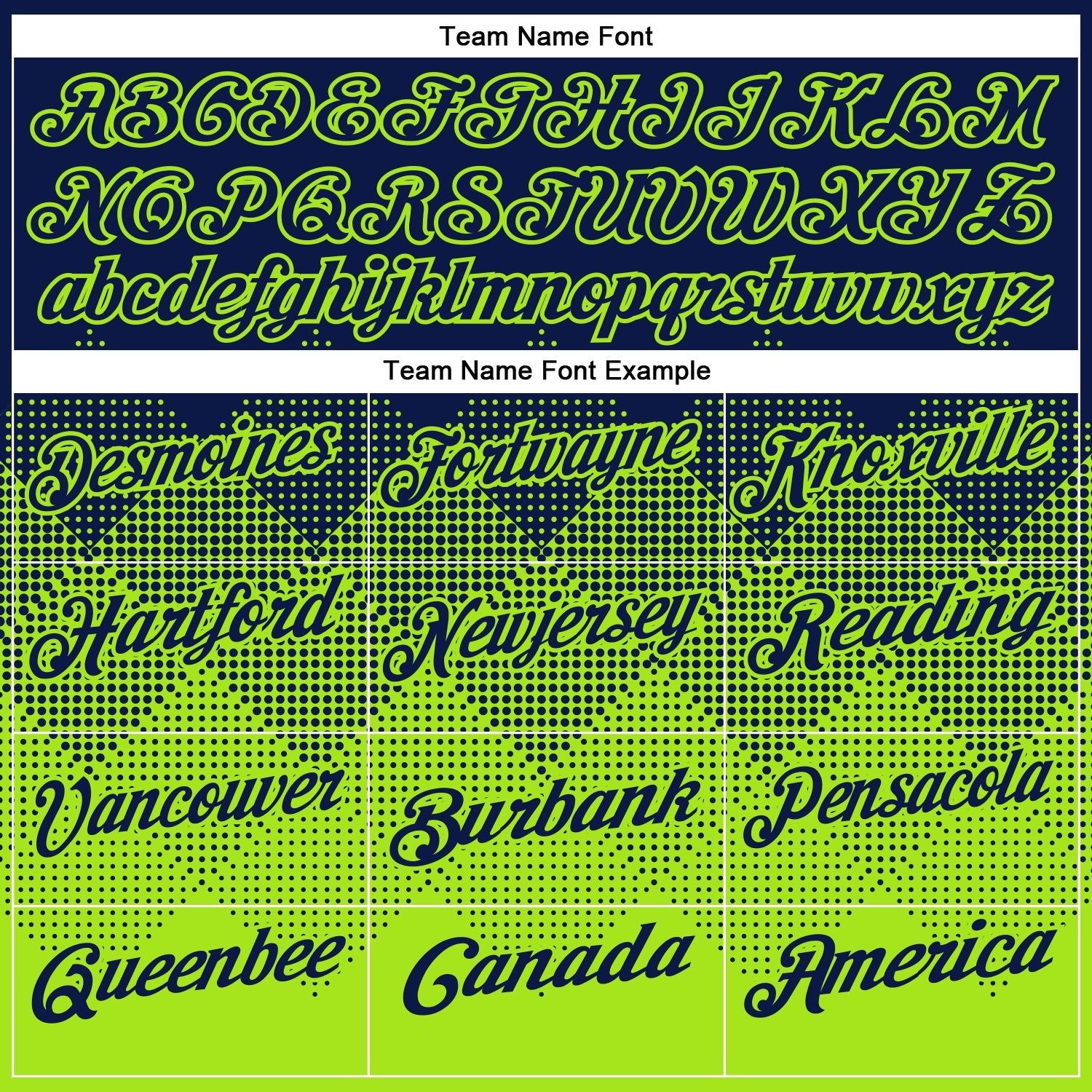 Custom Navy Neon Green 3D Pattern Design Gradient Square Shape Performance Polo Shirt view 4