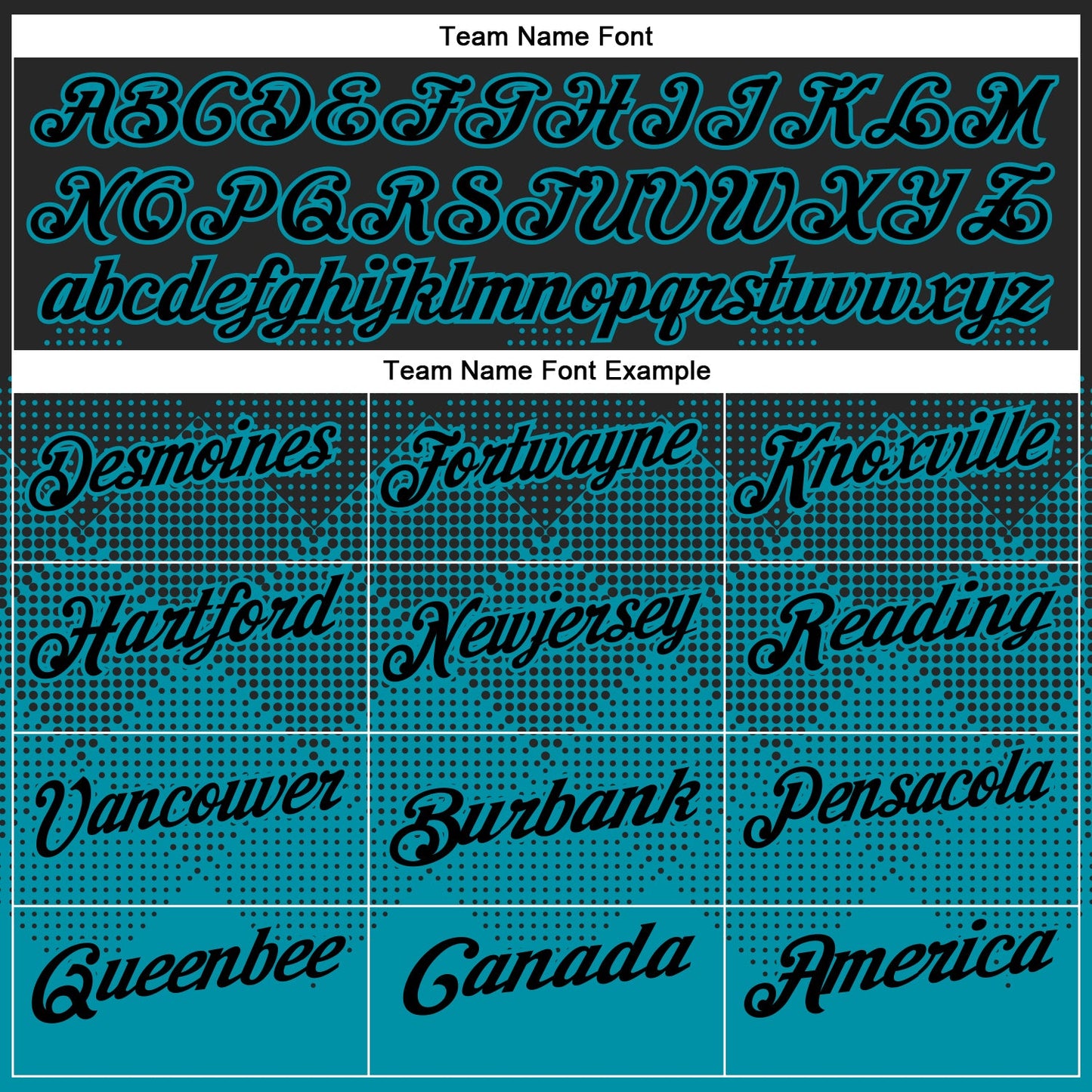 Custom Black Teal 3D Pattern Design Gradient Square Shape Performance Polo Shirt view 4